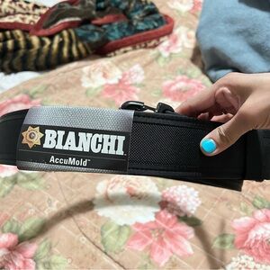 Bianchi Black AccuMold Belt